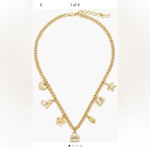 Brand New Giftable Marc Jacobs Gold Charm Necklace